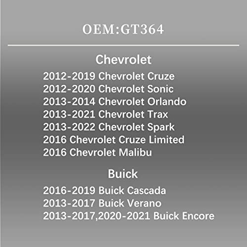 Chevrolet Gas Cap for Cruze, Sonic, Orlando, Trax, Spark