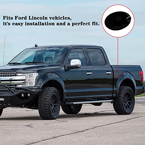 Ford F-150 Gas Tank Door, Black, 2009-2015
