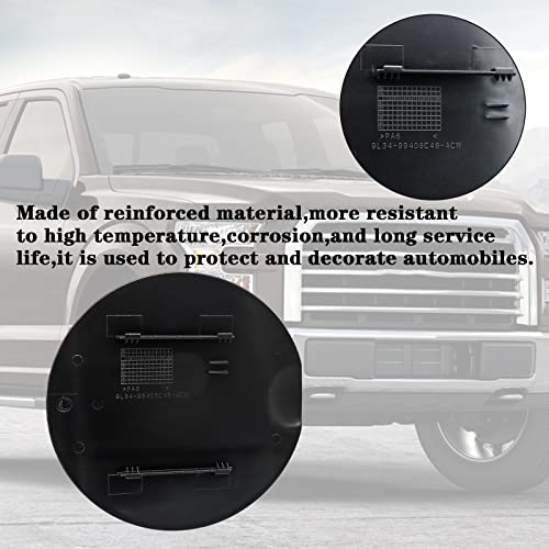 Ford F-150 Gas Tank Door, Black, 2009-2015
