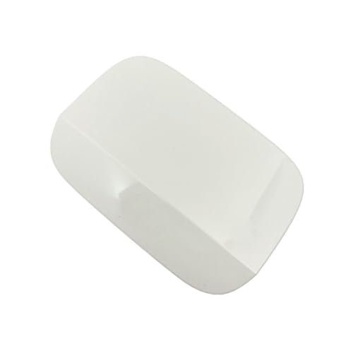 White Fuel Gas Tank Door Cover Caps for VW Passat