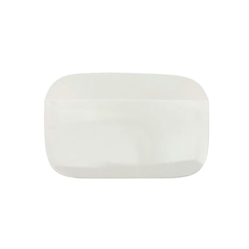 White Fuel Gas Tank Door Cover Caps for VW Passat
