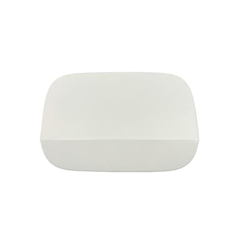 White Fuel Gas Tank Door Cover Caps for VW Passat