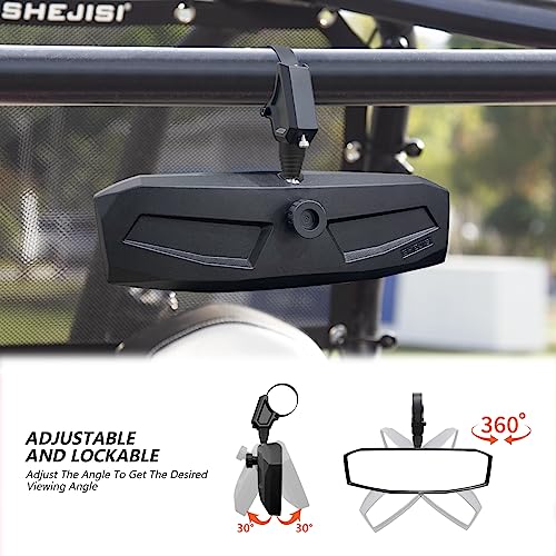 UTV Rearview Mirror for 1.5" to 2.0" Roll Cage
