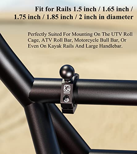 Aluminum Bar Clamp Mount for ATV/UTV Roll Cage