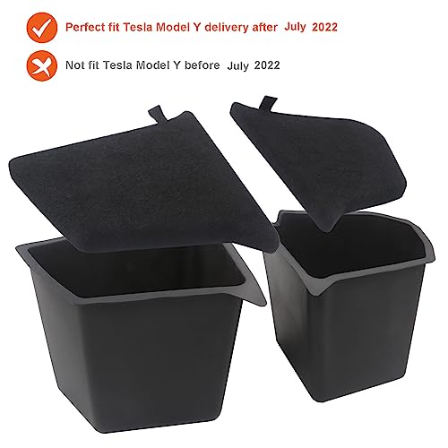 Tesla Model Y Trunk Storage Bin Set with Organizer