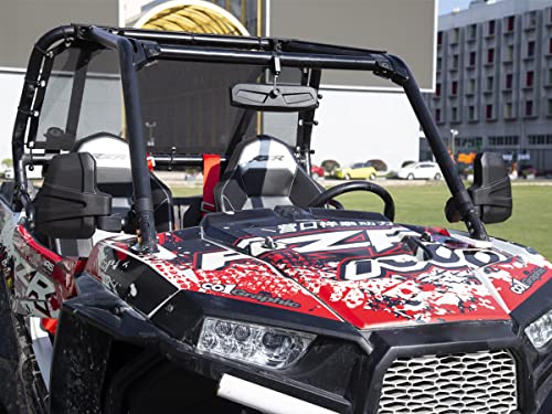 UTV Rearview Mirror for 1.5" to 2.0" Roll Cage