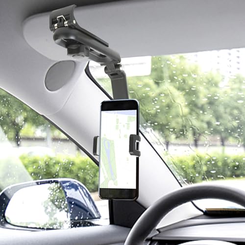 QYING 1080° Sun Visor Phone Holder for Cars