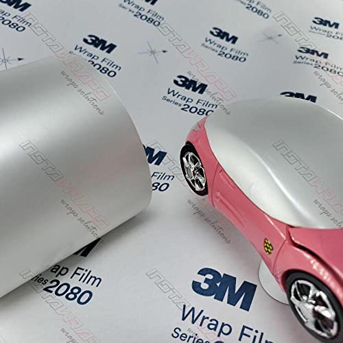 Satin Pearl White 3M Car Wrap Roll SP10