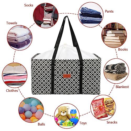 RoyBoder 2-Pack Waterproof Car Trunk Organizers with Long Strap