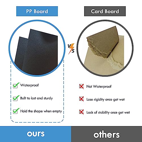 Ealingmoon Collapsible Trunk Organizer with Insulated Cooler Bag