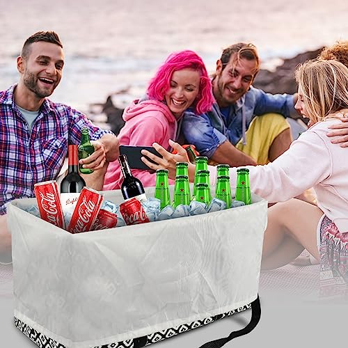 RoyBoder 2-Pack Waterproof Car Trunk Organizers with Long Strap