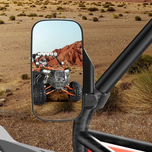 UTV Side Mirrors for 1.6-2 IN Roll Cage