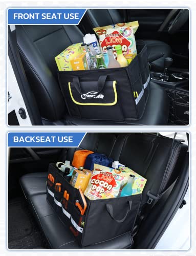 Oasser Collapsible Waterproof Car Trunk Organizer, Multi Compartments