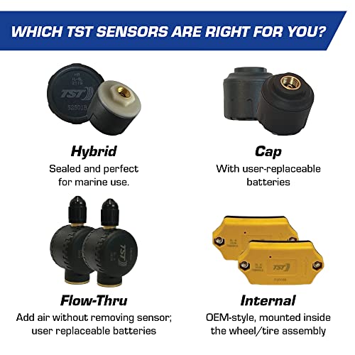 TST 507 TPMS for Metal/Rubber Valve Stems-Sensors for RVs