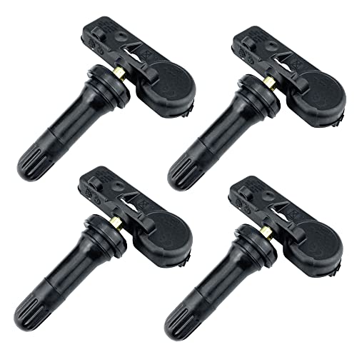 4 TPMS Sensors 433MHz for Jeep Wrangler, Dodge Ram