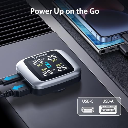 Tymate TM7 Wireless TPMS with 4 External Sensors