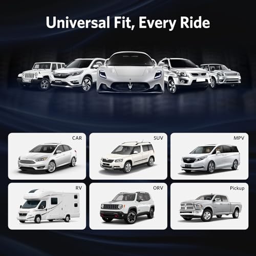 RV TPMS with 4 Sensors, 6 Alert Modes