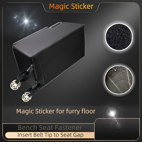 Car Armrest Organizer with Wireless Charging, Cup Holders