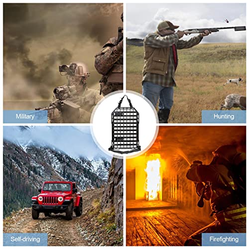 2 Pack Rigid Molle Car Seat Back Panels