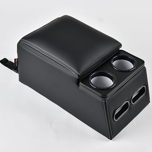 Universal Rear Bench Seat Car Organizer with Cup Holder