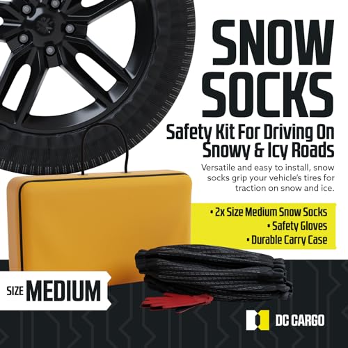 Snow Socks: Alternative to Tire Chains, Maximum Traction