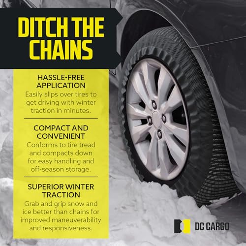 Snow Socks: Alternative to Tire Chains, Maximum Traction