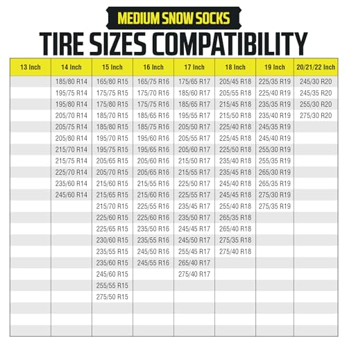 Snow Socks: Alternative to Tire Chains, Maximum Traction