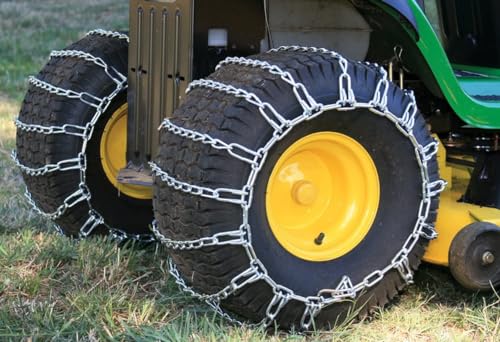 OakTen Tire Chains for Lawn Tractors and Mowers
