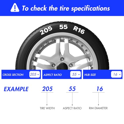 Universal PLTMIV Snow Chains for SUV, Car, Pickup Trucks