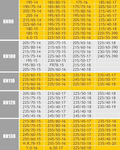 FLYSWAN Snow Tire Chains for Car SUV Trucks