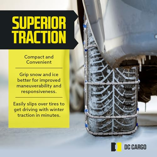 Snow & Ice Tire Chain Cables for Cars & SUVs