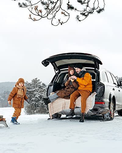 FLYSWAN Snow Tire Chains for Car SUV Trucks