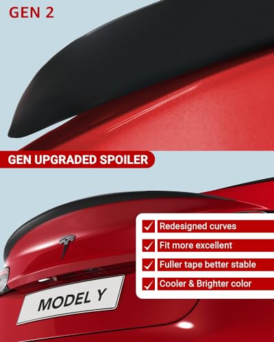 Tesla Model Y Performance Spoiler Trunk Wing ABS