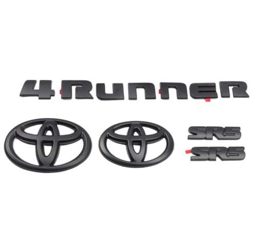 4 Runner SR5 Blackout Emblem Set/Kit