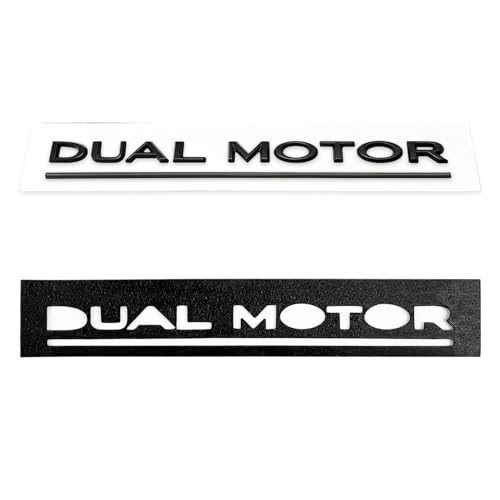 Tesla Model 3 X S Y Dual Motor Emblem Sticker