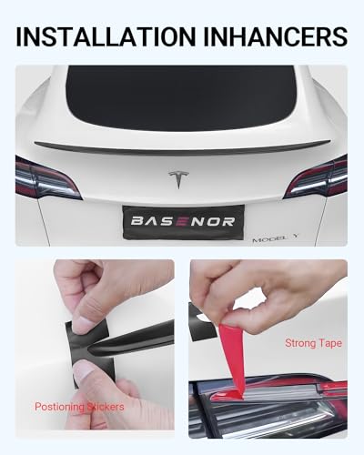 Tesla Model Y Performance Spoiler Trunk Wing ABS