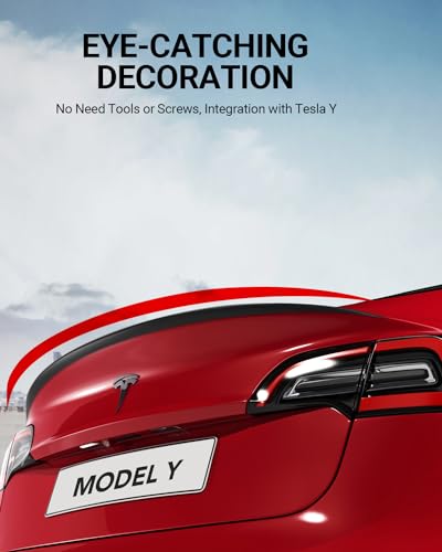 Tesla Model Y Performance Spoiler Trunk Wing ABS
