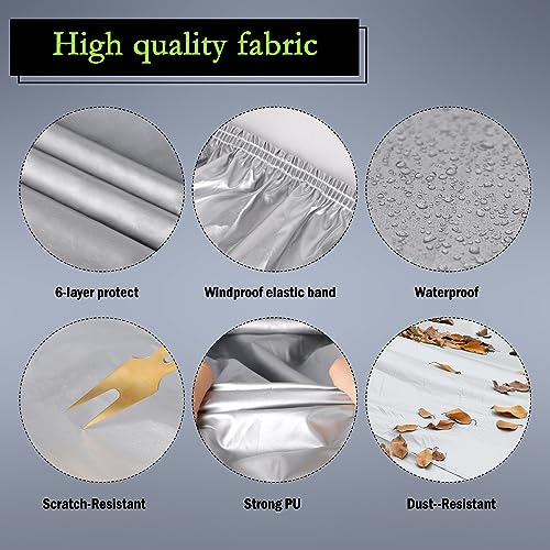 Universal Waterproof Car Cover for SUV (192-201 inch)