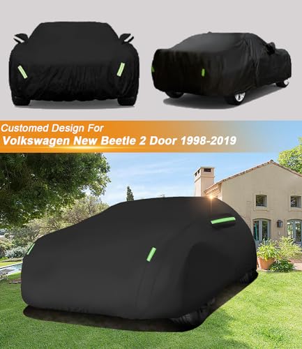 VW New Beetle Car Cover: 6 Layer All-Weather Protection