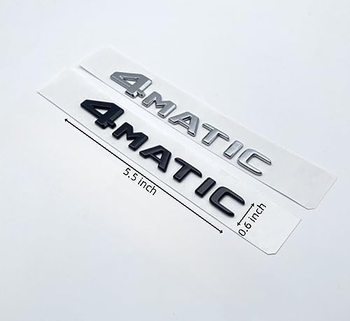 4MATIC ABS Letter Emblem for Mercedes Benz