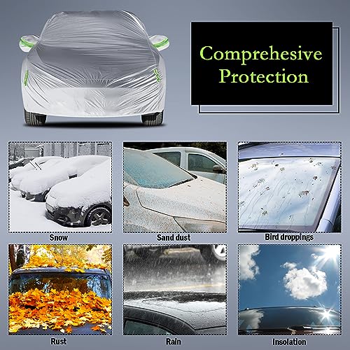 Universal Waterproof Car Cover for SUV (192-201 inch)
