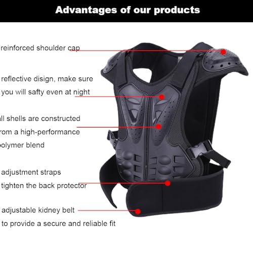Child's Motorcycle Body Protector for Motocross Racing