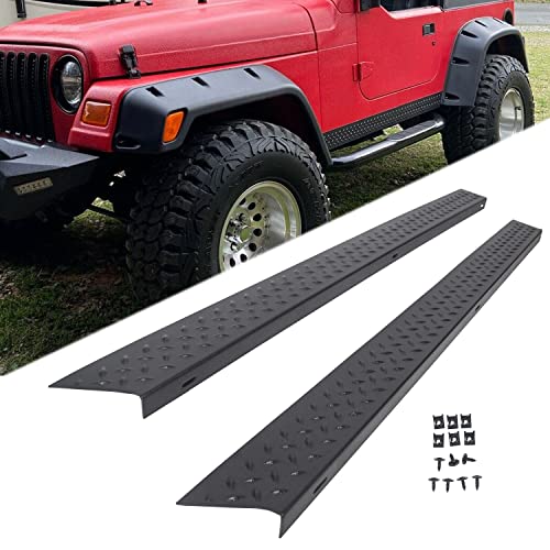 Jeep TJ Wrangler Diamond Plate Side Armor Kit