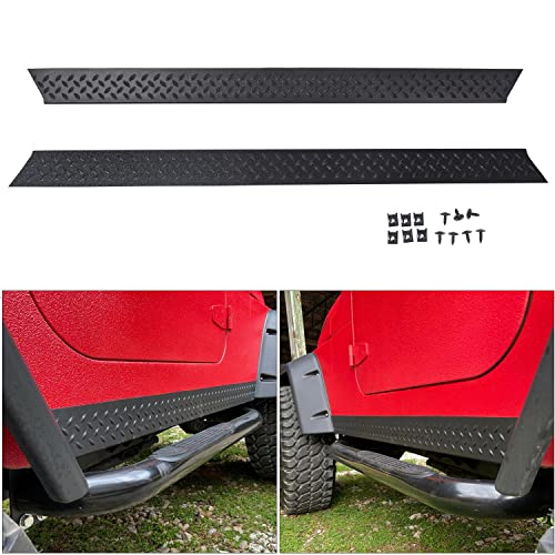 Jeep TJ Wrangler Diamond Plate Side Armor Kit