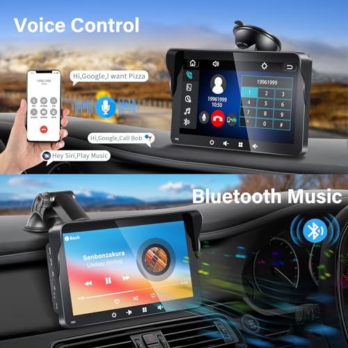 7" HD Touch Screen Apple Carplay Car Stereo