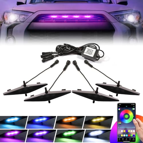 RGB Grill Lights for 4runner 2014-2023 TRD Pro
