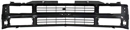 1995-1999 Chevy Tahoe Grille Assembly, Painted Black