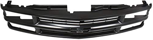 1995-1999 Chevy Tahoe Grille Assembly, Painted Black