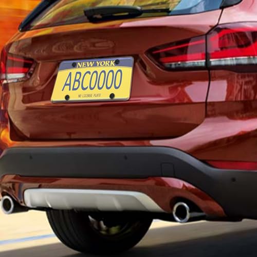 Aootf Clear License Plate Covers - 2 Pack