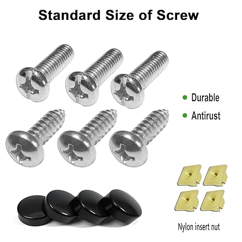 Aootf Clear License Plate Covers - 2 Pack